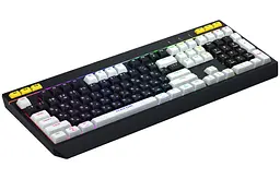 Клавіатура ігрова мембранна Hator HTK-400UA USB Icefall Black-White - мініатюра 2