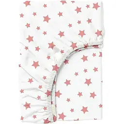 Простирадло на резинці Cosas ROSE STARS 180х200х20 см (StarRoseWhite-3006_180x200x20)