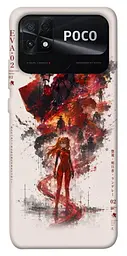 TPU чохол Demsky Red eclipse для Xiaomi Poco C40