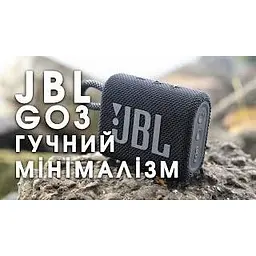 Портативна колонка JBL GO 3 Gray (JBLGO3GRY) - мініатюра 2
