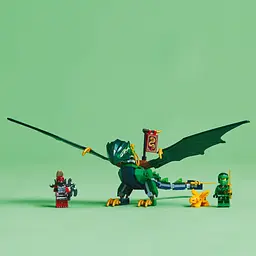 Конструктор LEGO Ninjago Зелений лісовий дракон Ллойда 121 деталей (71829) - мініатюра 6