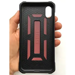 Оригінальний протиударний чохол UAG Pathfinder для iPhone XS Max (6.5") Carmine Red (111107119696) - мініатюра 5