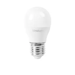 Світлодіодна лампа Vestum G45 4W 3000 K 220V E27 1-VS-1206