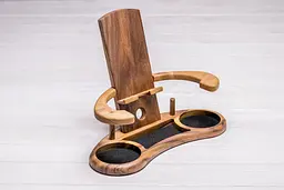 Дерев'яний органайзер для мобільного телефону ecoWalnut 325x145x251 мм
