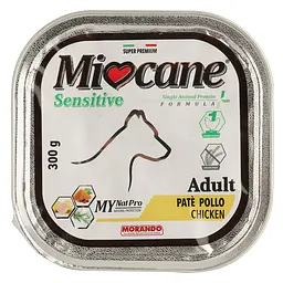 Беззернові монопротеїнові консерви для собак Morando MioCane Sensitive Monoprotein Adult, курка, 300 г - мініатюра 2
