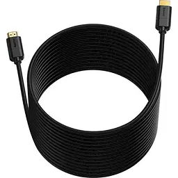 Кабель Baseus High Definition HDMI Male To HDMI Male 4k V2.0 5m Black (CAKGQ-D01) [73267] - мініатюра 2