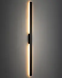 Світильник вуличний настінний Nowodvorski 11558 Demi LED L 1x24W 3000K 1500Lm IP54 чорний - мініатюра 2