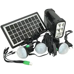 Ліхтар Voltronic 8017A Solar 4000 mAh + Сонячна панель (26237) - мініатюра 3