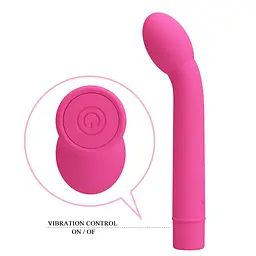 Вібратор Pretty Love Logan Vibrator Pink - мініатюра 6
