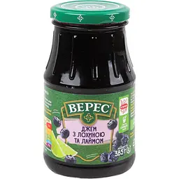 Джем Верес з лохиною та лаймом 385 г