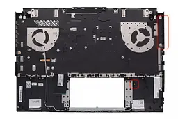 Топкейс ноутбука / верхня панель та клавіатура для ноутбука Asus TUF Gaming F15 FX507ZC, FX507ZE (90NR09M1-R31UA2) Оригінал від Asus, Верхня панель клавіатури - мініатюра 2