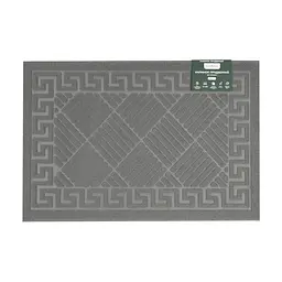 Килимок придверний Eco Fabric Смужки без кромки сірий 40 х 60 см (4060-012)