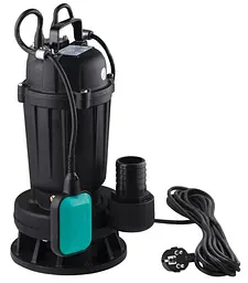 Дренажно-фекальний насос Pumpman WQD5-15-0.75A Нmax 14 м Qmax 18 куб.м 750 Вт (чавун) (CV011982) - мініатюра 1