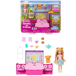 Ігровий набір Barbie Чайна вечірка з лялькою (JJB40)