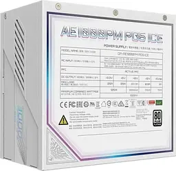 Блок живлення 1000 Вт, AORUS ELITE P1000 W, White, модульний Gigabyte teh0028989 - мініатюра 6