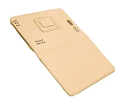 Обкладинка-підставка Adronix універсальна для планшетів Adronix Mini TAB 7 3G з діагоналлю 7" Gold - мініатюра 3