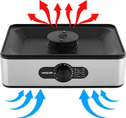 Сушарка для продуктів Sencor SFD950SS 240 Вт 5 піддонів - мініатюра 9