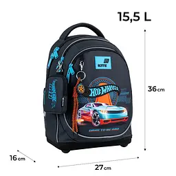Шкільний рюкзак Kite Education Hot Wheels (HW26-724S) - мініатюра 19