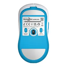 Мышка HATOR Quasar 2 PRO wireless (HTM561WC) white/cyan - миниатюра 3