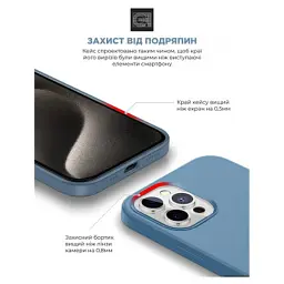 Чохол до мобільного телефона Armorstandart ICON2 MagSafe Apple iPhone 15 Pro Max Winter Blue (ARM72755) - мініатюра 5