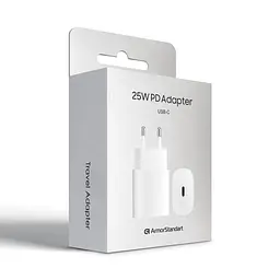 Зарядний пристрій ArmorStandart AR-TA800W USB-C 25W Fast Charger White (ARM63975) - мініатюра 3
