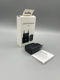 Блок - адаптер - зарядний пристрій Samsung HC 25W PD Power Adapter чорний - мініатюра 3