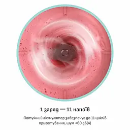 Блендер портативний Tefal Lightmix для смузі зелений (BL1C0430) - мініатюра 9