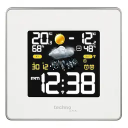 Метеостанція Technoline WS6440 White цифрова, Білий - мініатюра 4