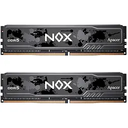 Модуль пам'яті для комп'ютера DDR5 32GB (2x16GB) 5600 MHz NOX Apacer (AH5U32G56C522MBAA-2)
