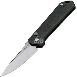Ніж складаний Boker Kihon Auto Stonewash Чорний - мініатюра 3