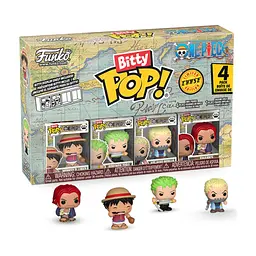Фигурка Funko Pop набор Bitty POP! - Луффи (4 фигурки в асс.) (86892)