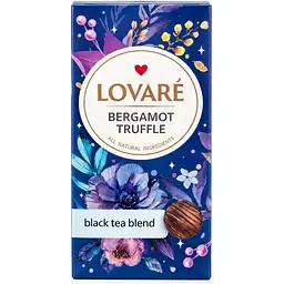 Чай чорний Lovare Bergamot Truffle 24 пакетика