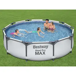 Каркасний басейн Bestway 56408 з фільтрувальним насосом 305x76 см - мініатюра 7