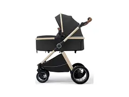 Коляска універсальна 3 в 1 Kidilo H2D Black - мініатюра 2