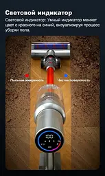 Акумуляторний ручний пилосос Abir vc205 сірий - мініатюра 2
