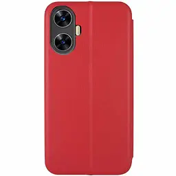 Шкіряний чохол-книжка Classy для Realme C55 Червоний - мініатюра 2