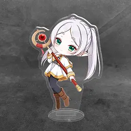 Акрилова колекційна фігурка Чібі Chibi Аніме Фрірен, яка проводжає в останній шлях 1 10 см