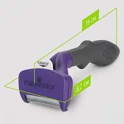 Фурмінатор FURminator для котів з короткою вовною розмір L - мініатюра 10