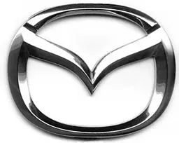 Емблема для Mazda 105 x 85 мм 3М скотч