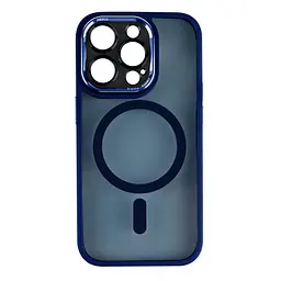 Чохол Creative TPU PC Metal Calais MagSafe Apple iPhone 15 Pro Dark Blue