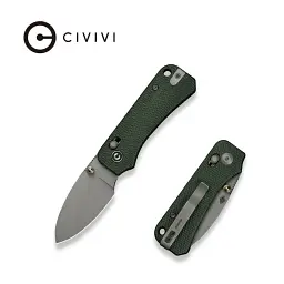 Ніж Civivi Baby Banter 2, Green Micarta, Stonewash (C23074-3) - мініатюра 10
