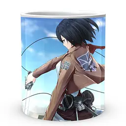 Кухоль GeekLand Attack on Titan Атака Титанів Мікаса AOT 002.03 330 мл білий - мініатюра 2