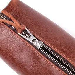 Чоловіча шкіряна косметичка GRANDE PELLE 15х8х7 см sum0020990 - мініатюра 3