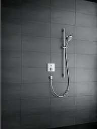 Змішувач Hansgrohe прихованого монтажу ShowerSelect на 1 клавішу верхня частина 15767000, Хром - мініатюра 3
