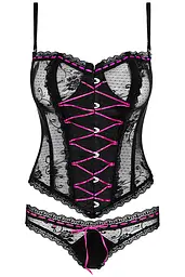 Еротичний корсет Melidia corset для чарівних спокусниць Obsessive MELIDIA_corset 19988 - мініатюра 8