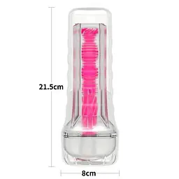 Мастурбатор Lumino Play Masturbator Pink Glow 8.5" - мініатюра 3
