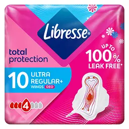 Прокладки гігієнічні Libresse Ultra Deo 10 шт. (5237)