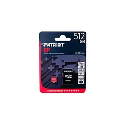 Карта пам'яті Patriot 512GB microSD class 10 UHS-I U3 (PEF512GEP31MCX) - мініатюра 3