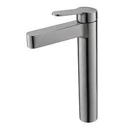 Змішувач для умивальника Koer KI-11016-02 високий KR4790 Нержавіюча сталь