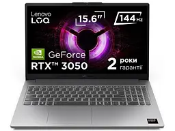 Ноутбук Lenovo LOQ 15ARP10E Luna Grey (83S000ESRA)